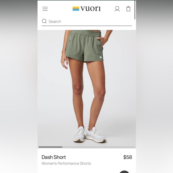 Vuori Dash Short - Picture 3 of 3